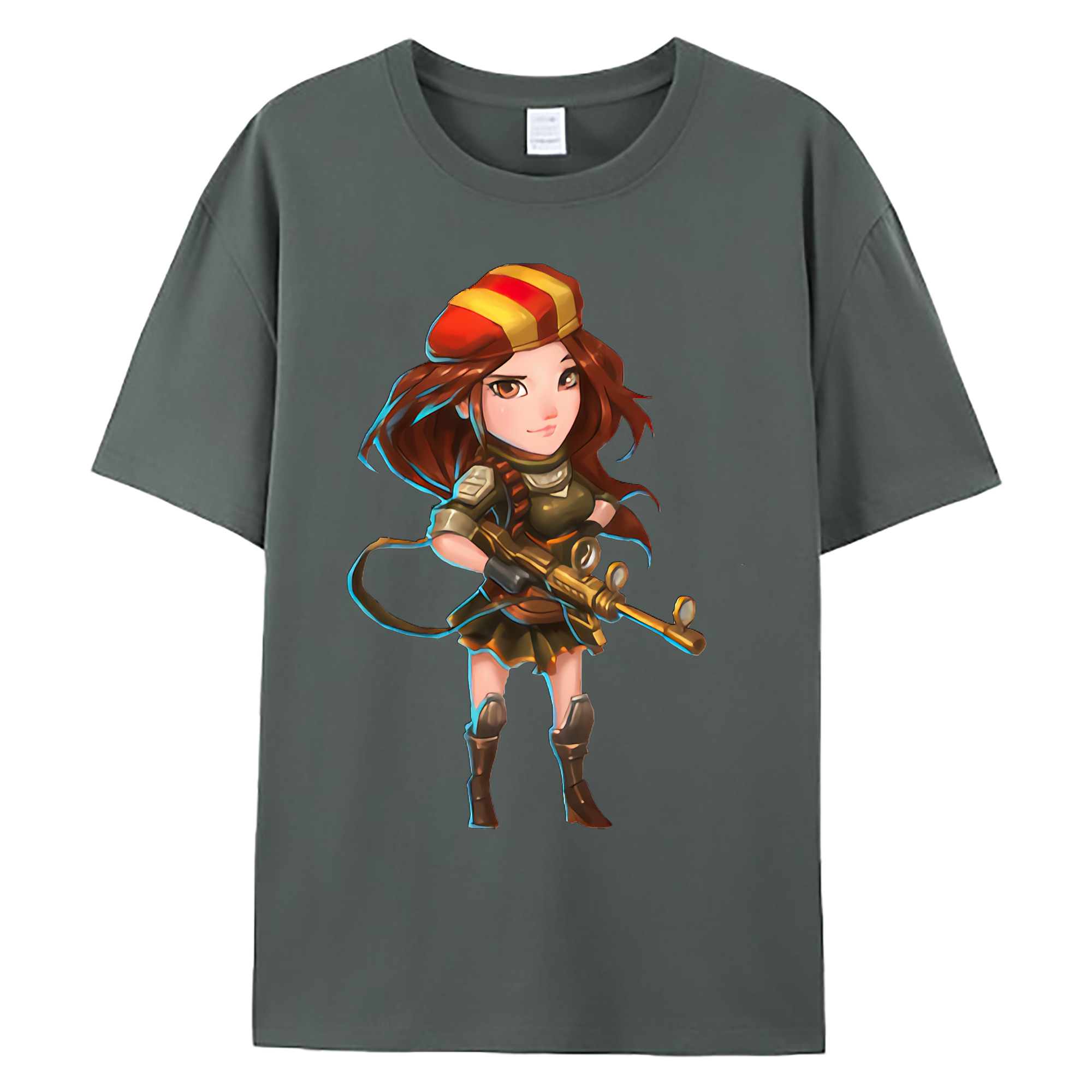 （画像用） リーグ・オブ・レジェンド League of Legends LOL 綿100％ メンズ半袖Tシャツ｜肌触りやわらか＆通気性